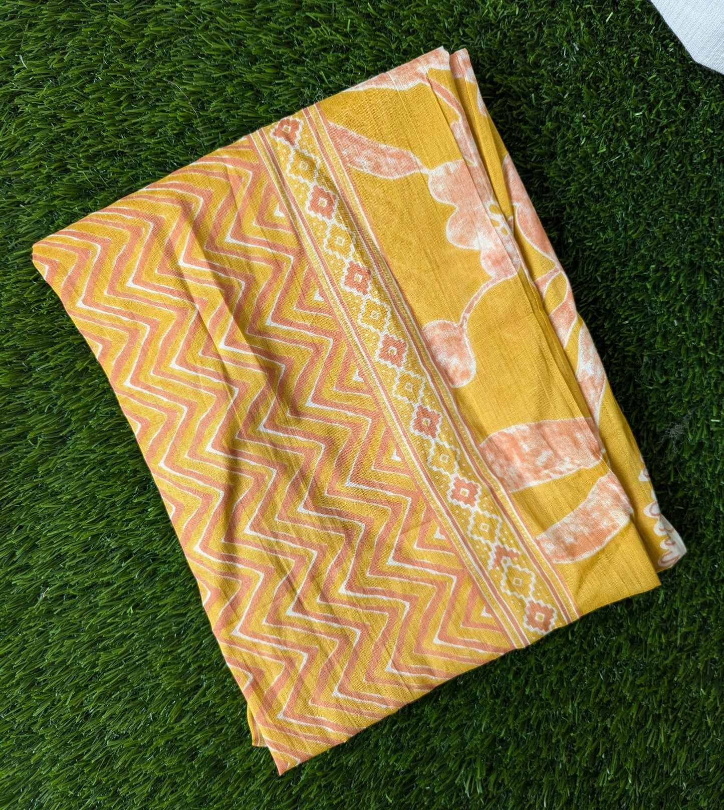 Mustard Yellow  Floral