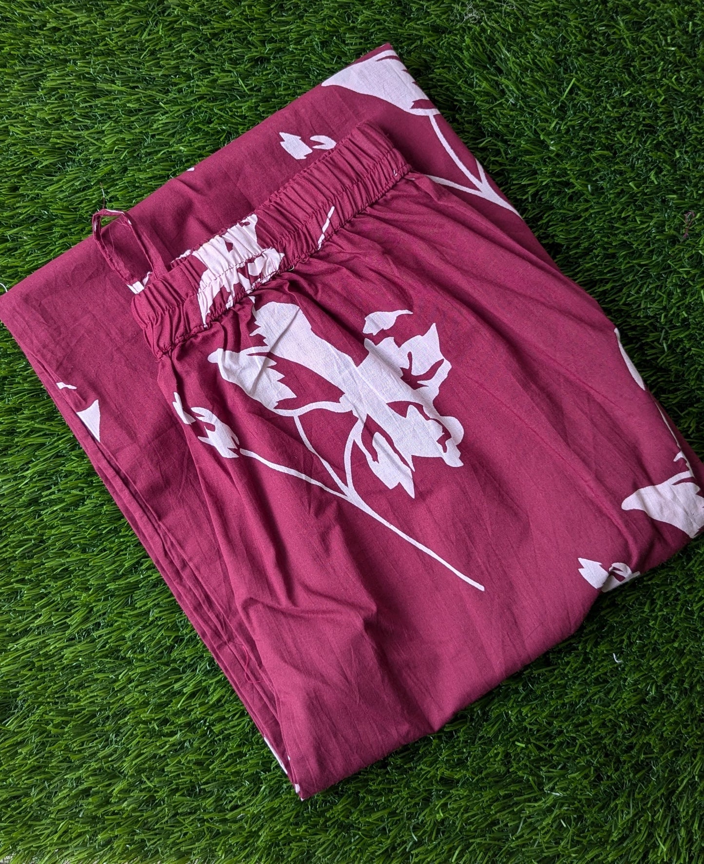 Dark Maroon Three Pieces Set
