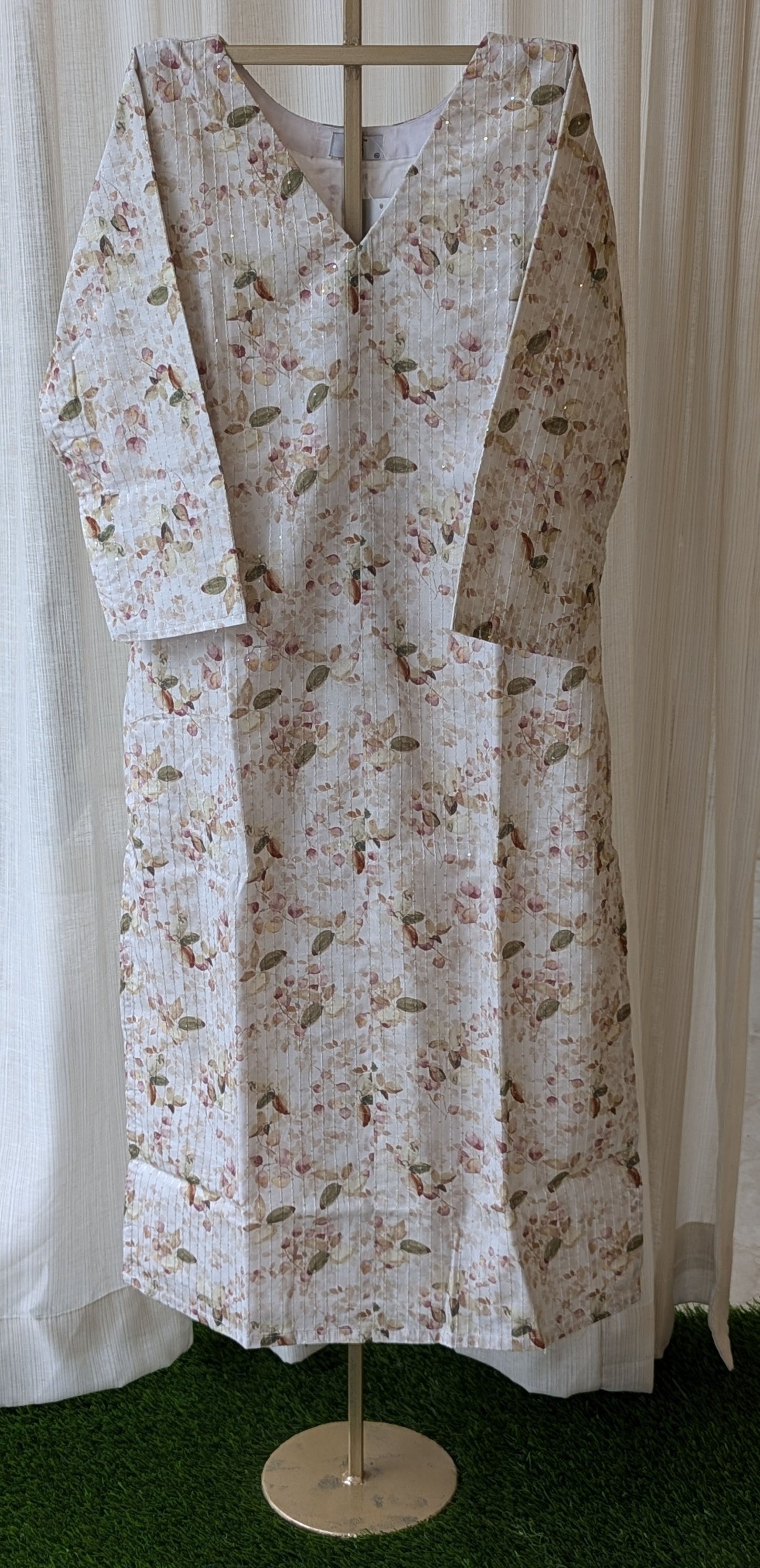Muslin Print Highlight Kurta