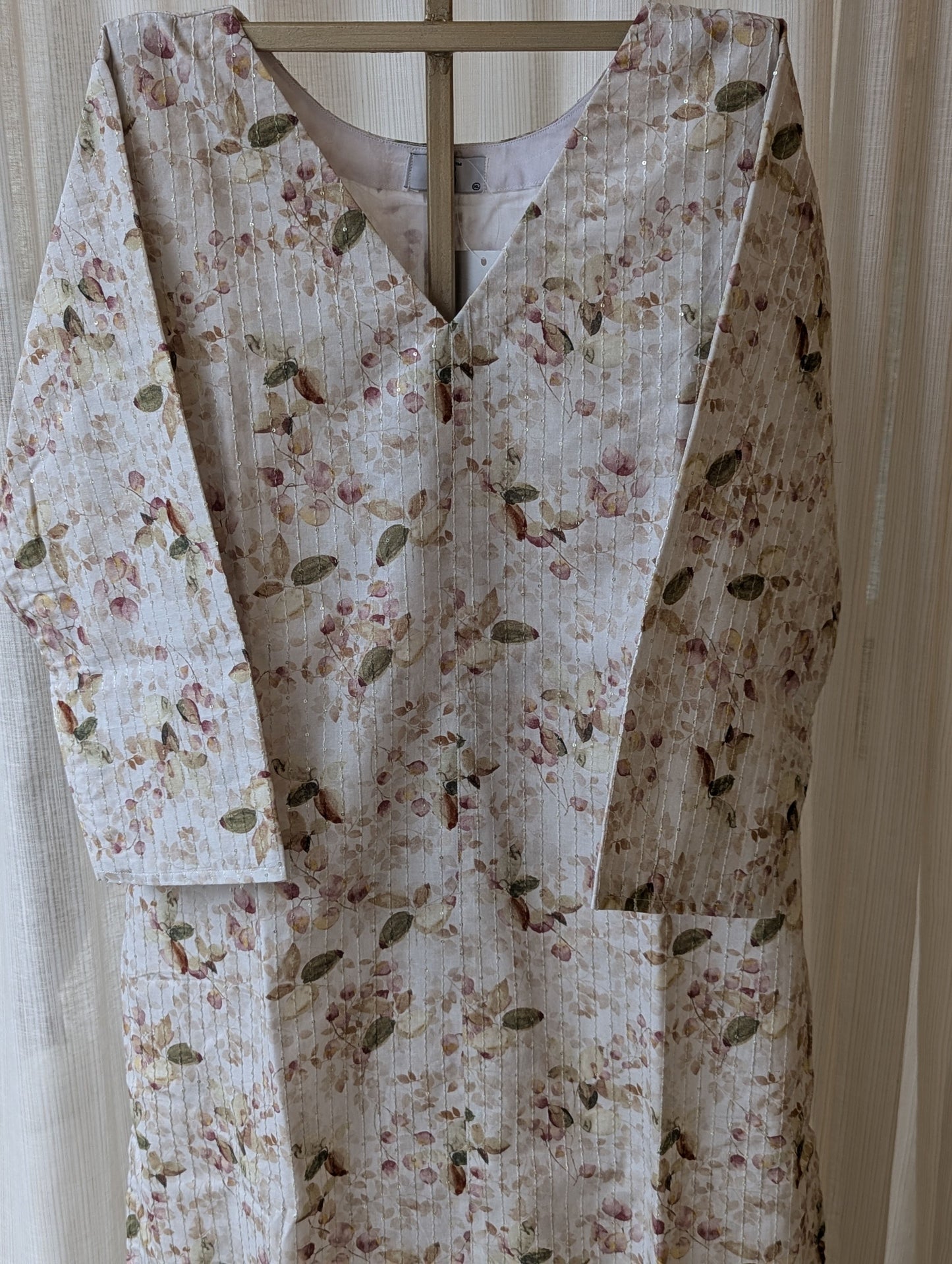 Muslin Print Highlight Kurta