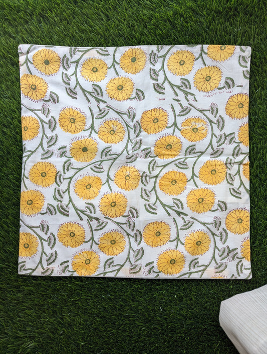 Hand Block Cushion Cover