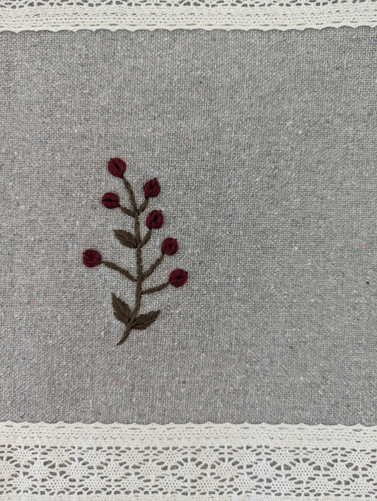 Table Runner 4 seater embroidery